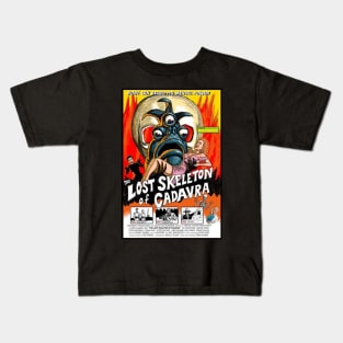 Mock Classic Sci-Fi Poster - Lost Skeleton of Cadavra Kids T-Shirt